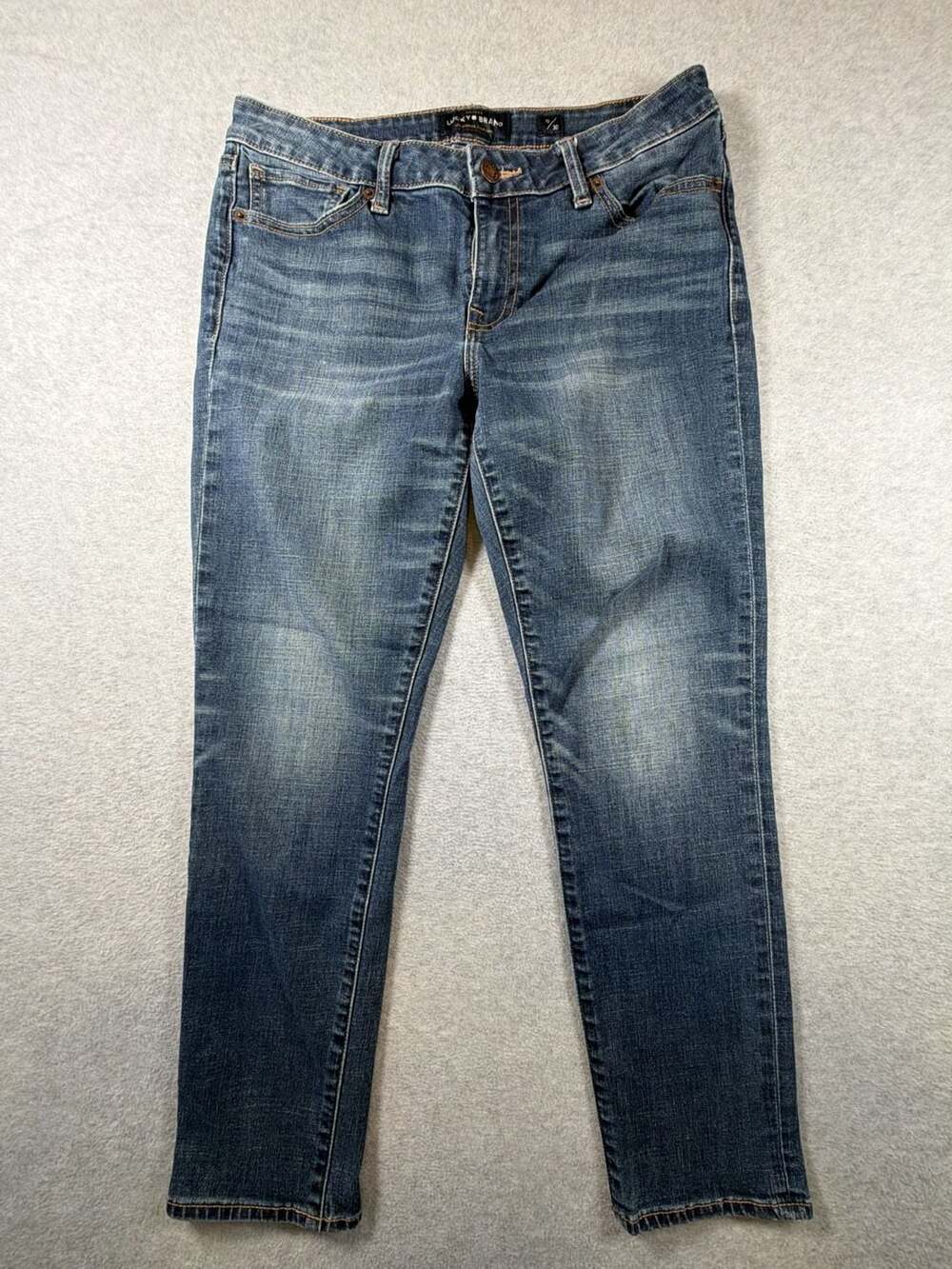 Lucky Brand Lolita Skinny Jeans Women's Size 10/30 Medium Wash Denim
